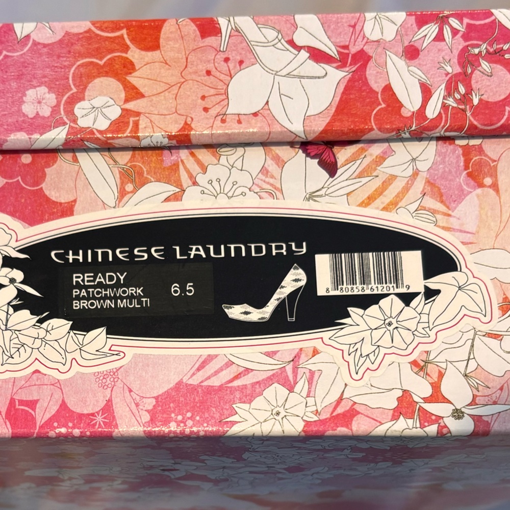 Chinese Laundry "Ready" Patchwork Snakeskin Platf… - image 6